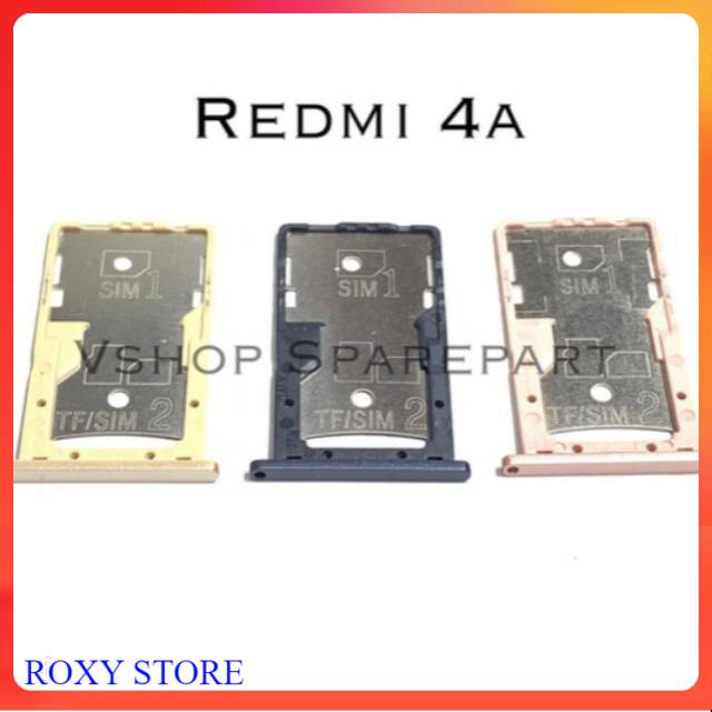 Simtray Slot Sim Card Xiaomi Redmi 4A