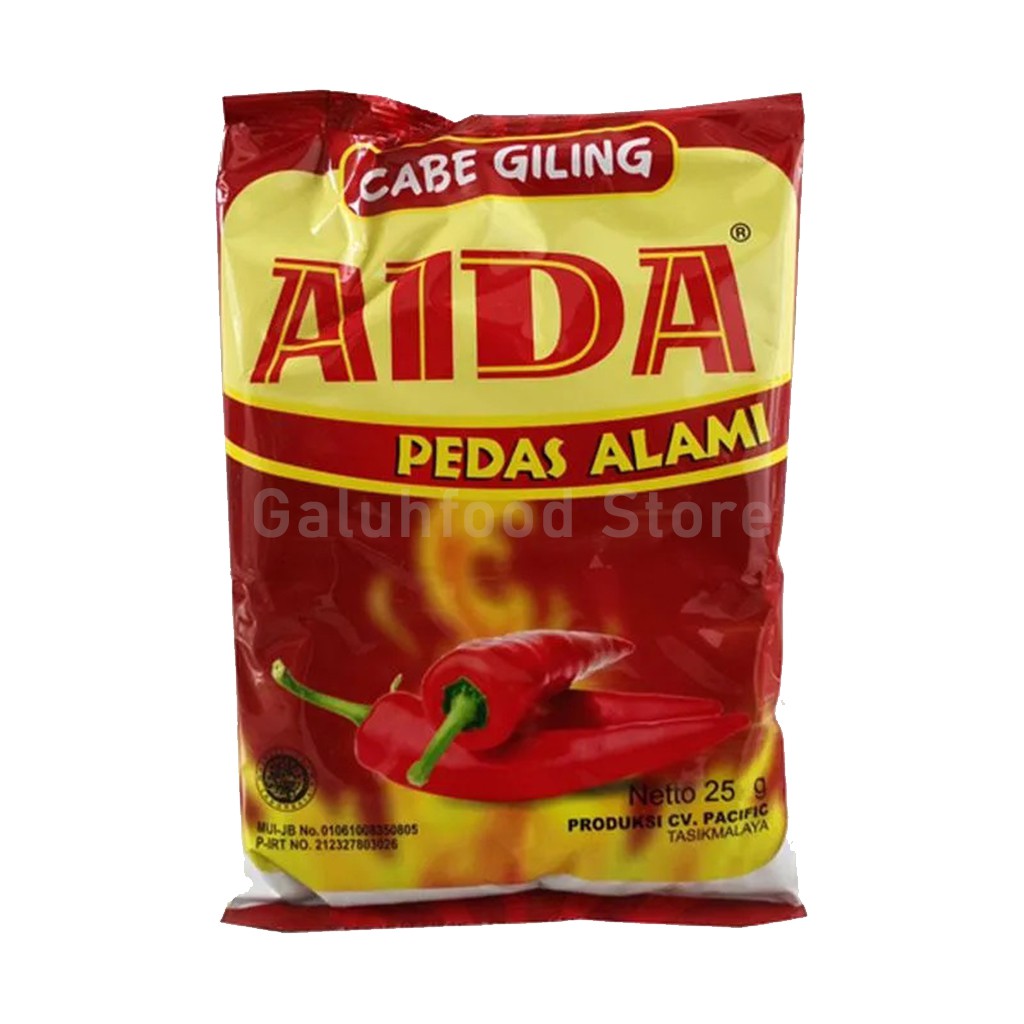 

Aida Cabe Bubuk Giling Pedas Alami