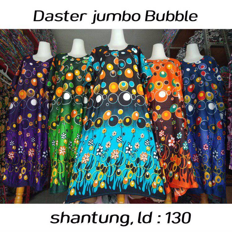 Daster Jumbo Bubble Baju  Tidur Bumil  Lengan Pendek Fashion 