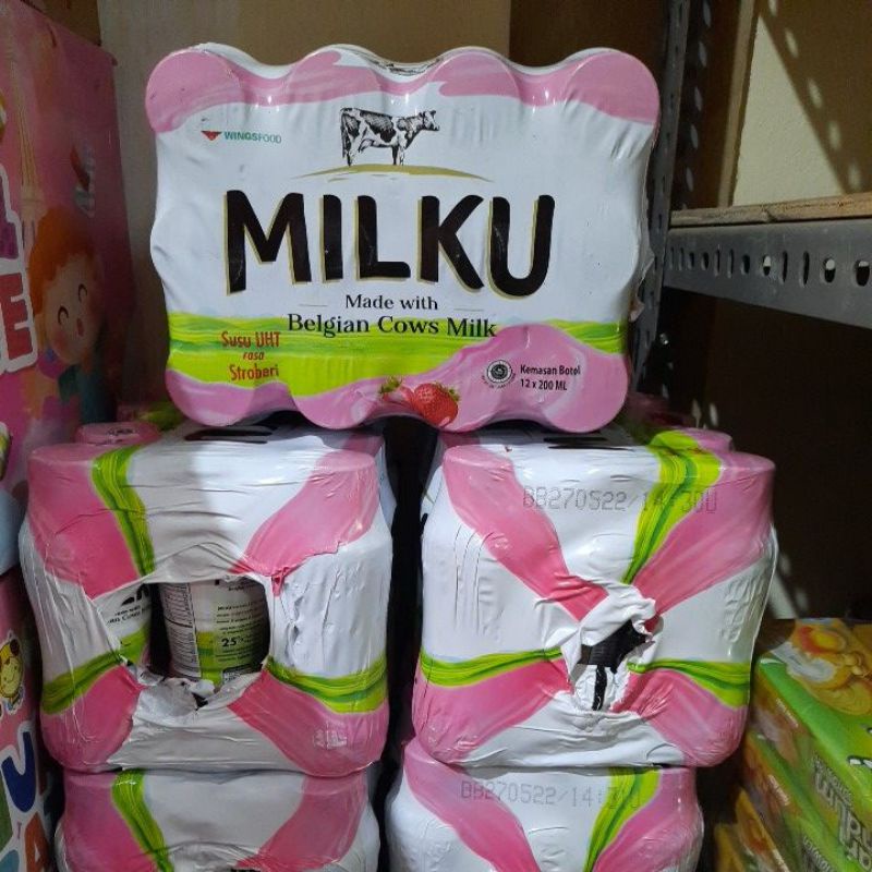 

GRA MILKU Susu UHT Susu Siap Minum Coklat Premium 12 bti x 200 ML