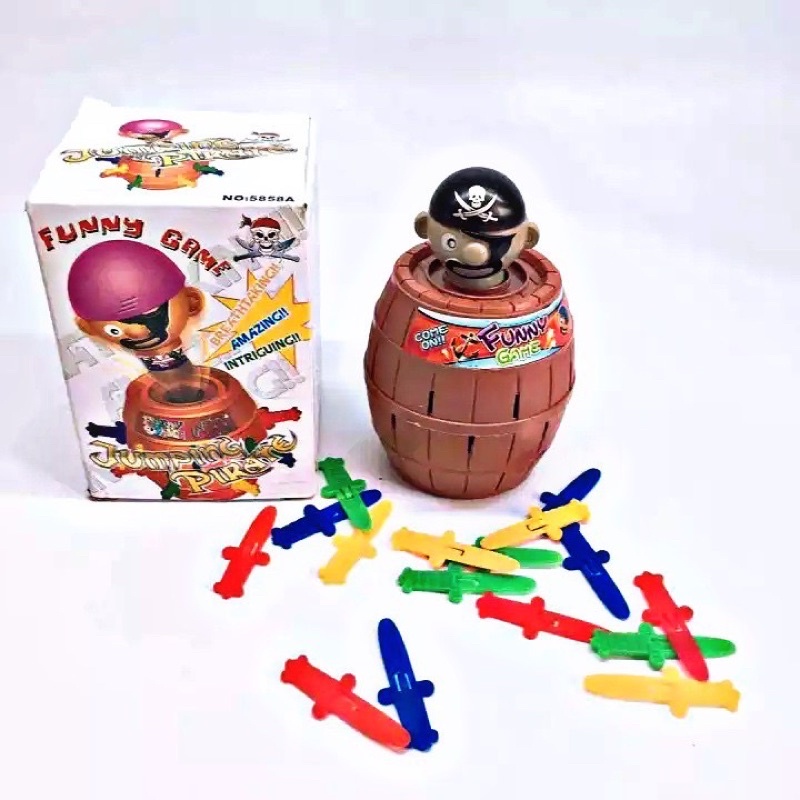 Mainan Anak Jumping Pirata (Bajak laut) Game Pirates No.5858 A -Mainan Anak