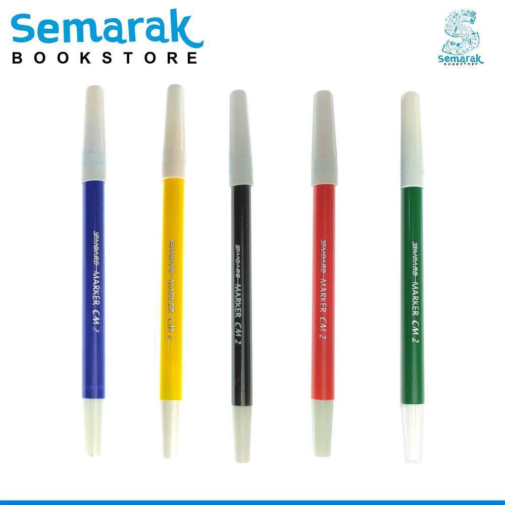 

Standard Marker CM 2 Spidol Warna - Hitam / Biru / Hijau / Merah / Kuning [3 Pcs]