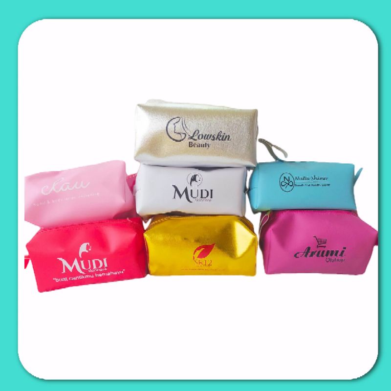 Dompet Kubus Boxy Pouch Kosmetik Souvenir