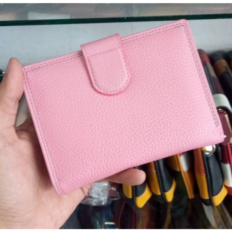 Dompet Lipat Wanita - Asli Kulit - Dompet Mini - Dompet Wanita - Kulit Sapi Asli Papirut Garut