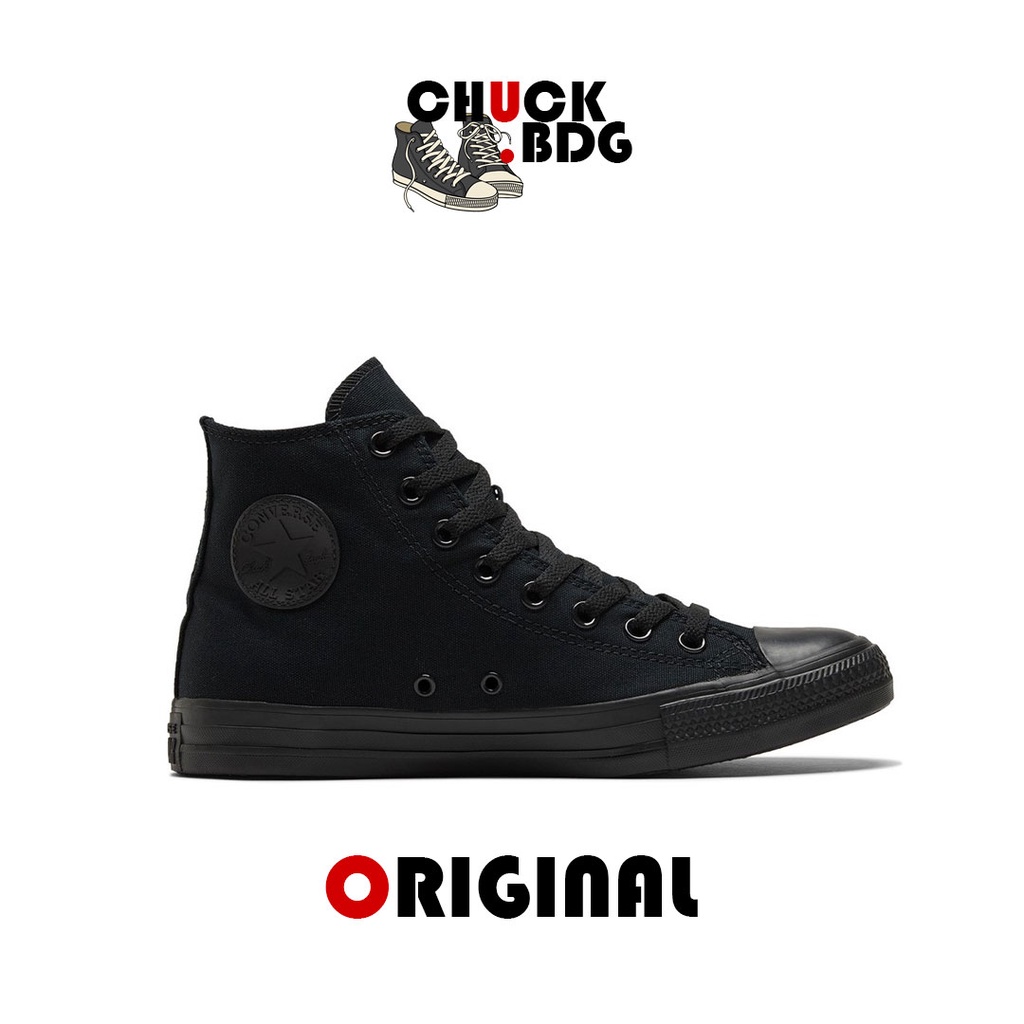 converse chuck black high