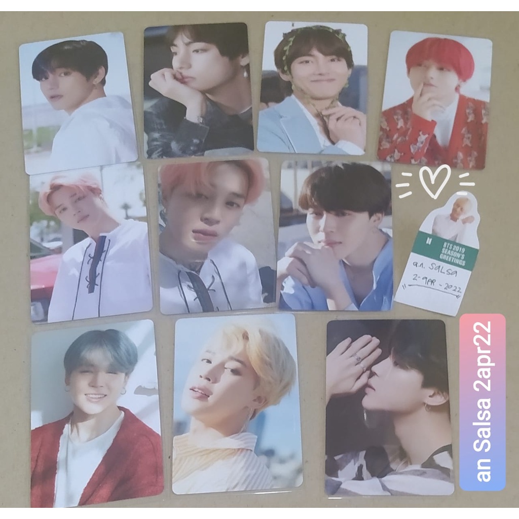 BTS DICON 101 VMIN PC (BOOKED)