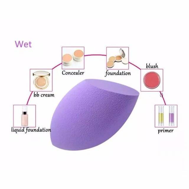 MAKE UP SPONGE / SPONS BEAUTY BLENDER PUFF / Make Up Spons Egg