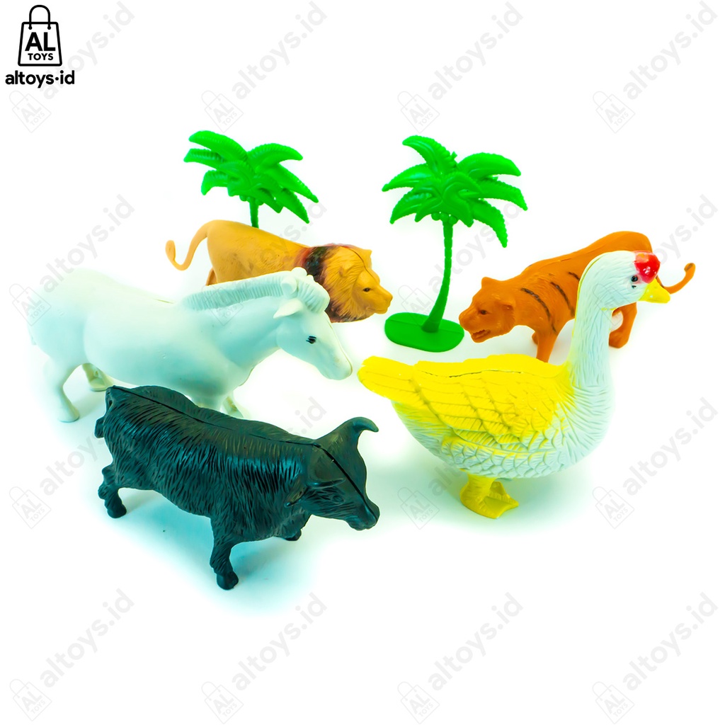 MAINAN EDUKASI ANIMAL DINOSAURUS / HEWAN HEWANAN SET MURAH