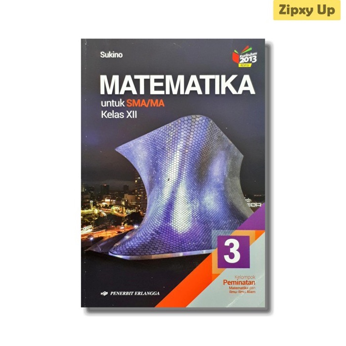 Buku Paket Matematika kelas 12 SMA peminatan IPA dari Erlangga