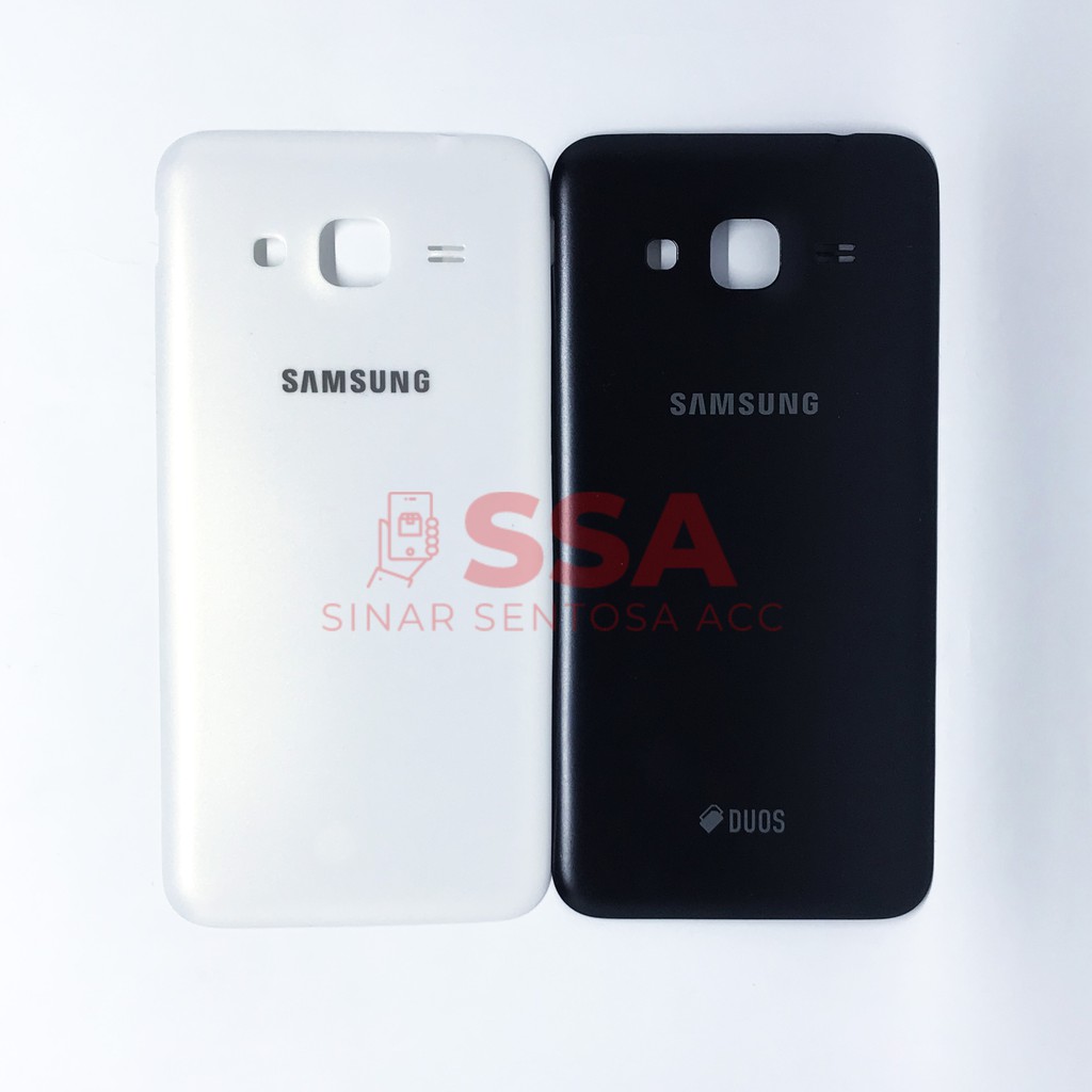 Backdoor Original Samsung J3 2015 / J3 2016 / J3 2017 / J300 / J310 / J320 Back Cover Tutup Baterai Belakang Kualitas Ori