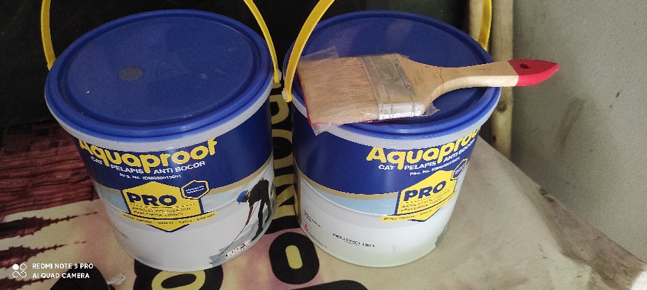 Aquaproof Pro Cat Pelapis Anti Bocor - Abu-abu 4kg