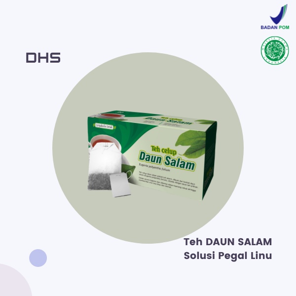 

Teh Herbal Daun Salam Solusi Pegal Linu Isi 20 Kantong Halal Original BPOM