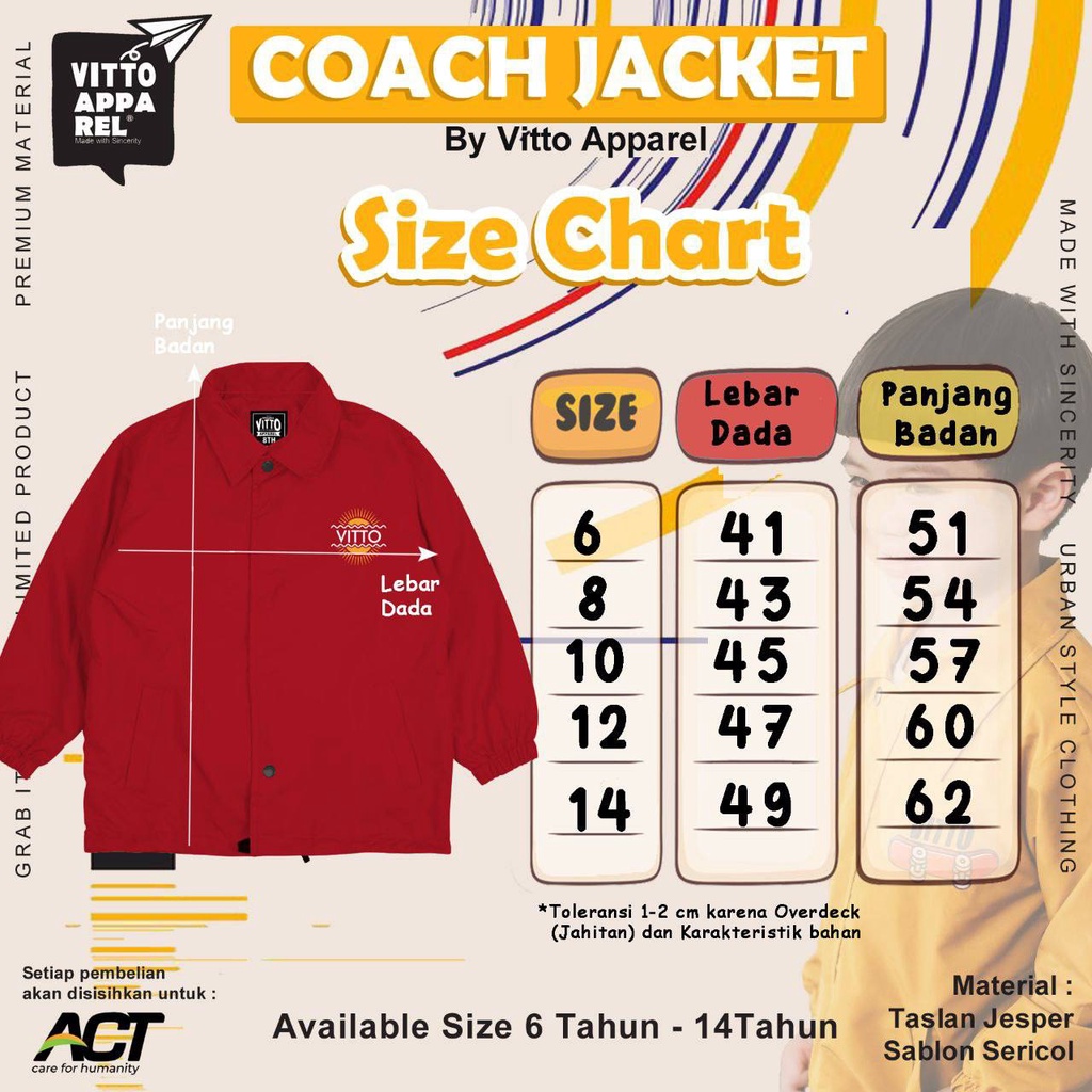 Coach Jacket Vitto