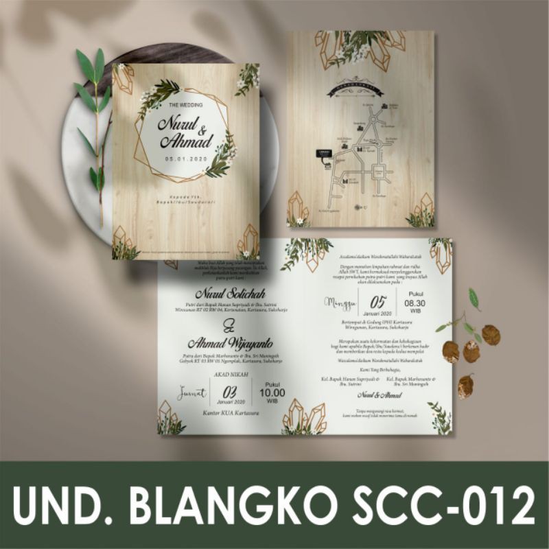 

SCC 012 Blangko Undangan Kosongan Griya Blanko + File Setting Corel
