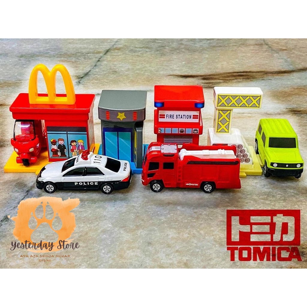 Happy Meal Mcd TY Tomica 2022 1 set