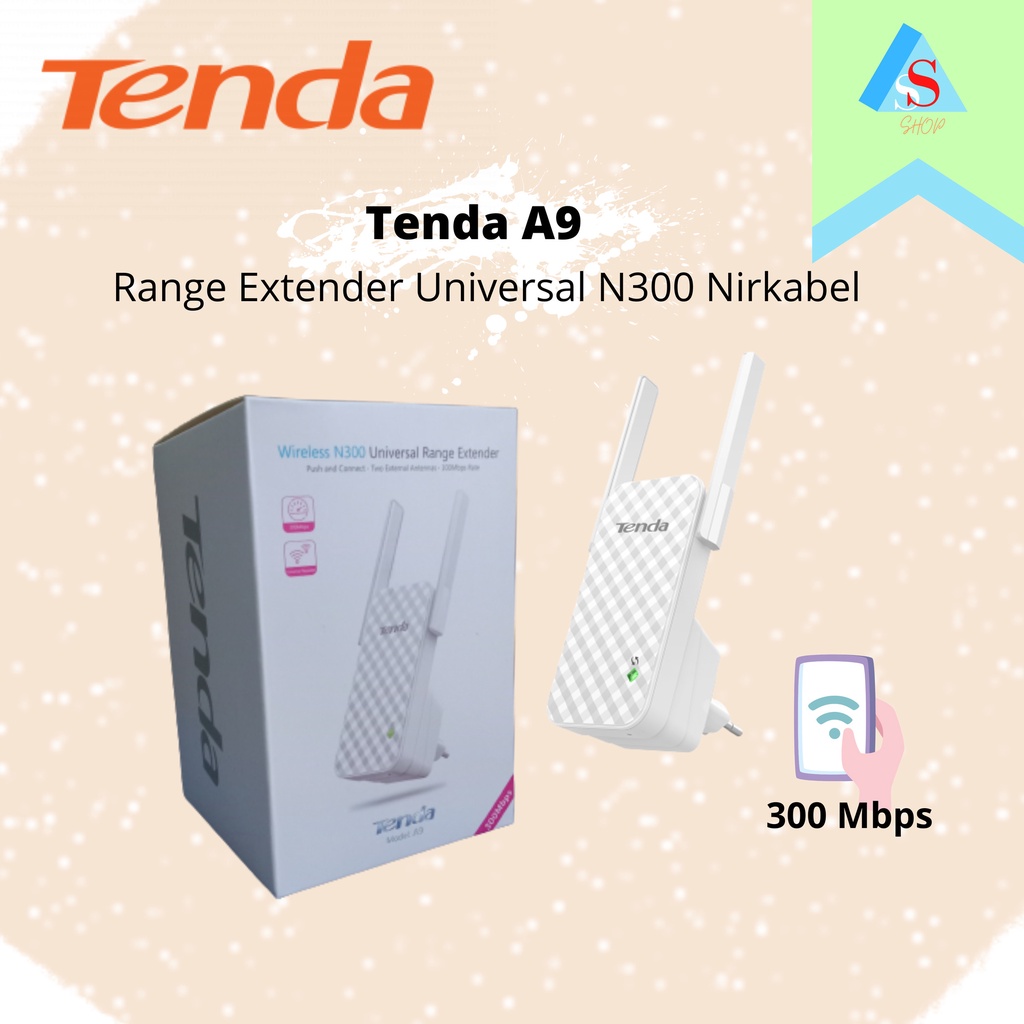 tenda a9 wireless n300 universal range extender