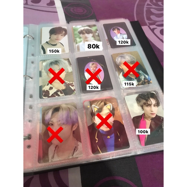 [photocard] NCT sungchan jeno yangyang jaemin jisung [pc,yb,yearbook]