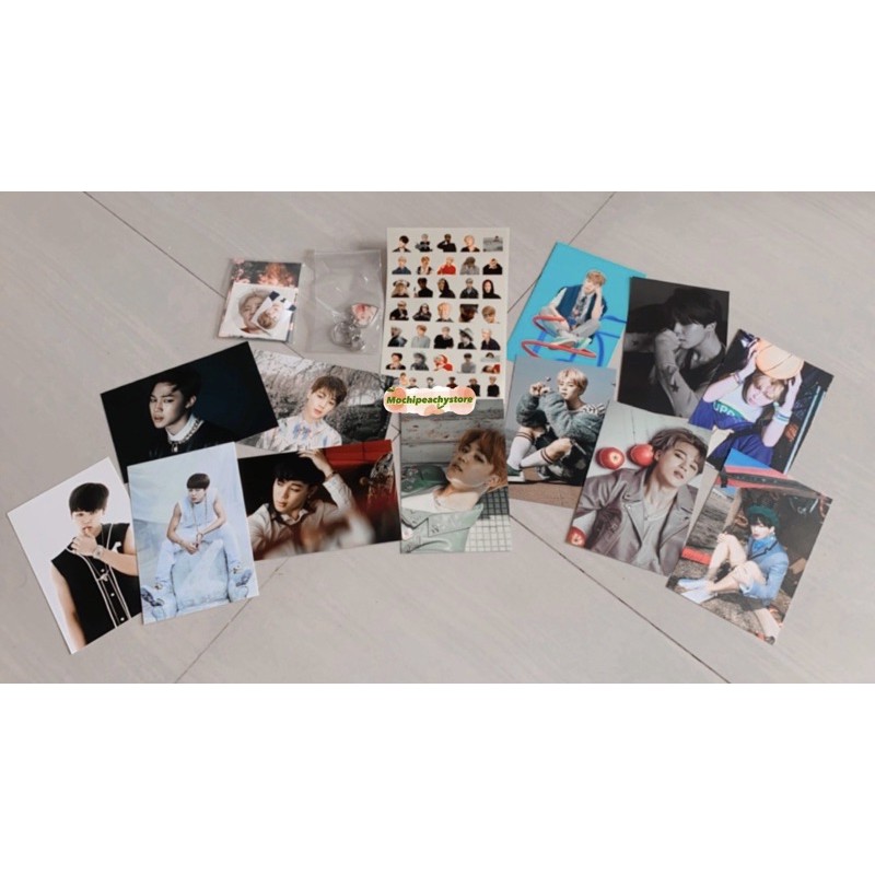 postcard official armypedia jimin + freebies