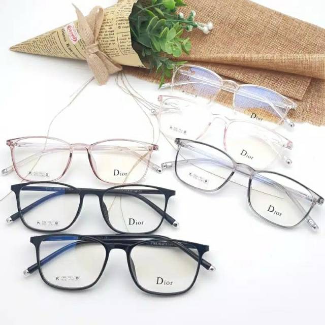 Paket kacamata minus dior 2183, free lensa antiradiasi