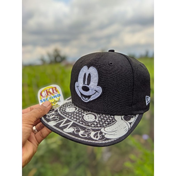 topi pria original branded snapback NEW ERA X DISNEY