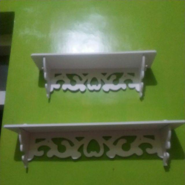 Je Rak Dinding Ukir Klasik Kayu 3in1 Tipe 01 / Rak Dinding Vintage Gantung Dekorasi Hiasan Dinding