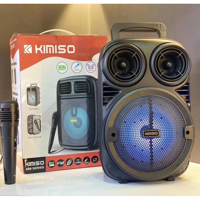 Speaker bluetooth plus Mic karaoke KIMISO KMS-3381