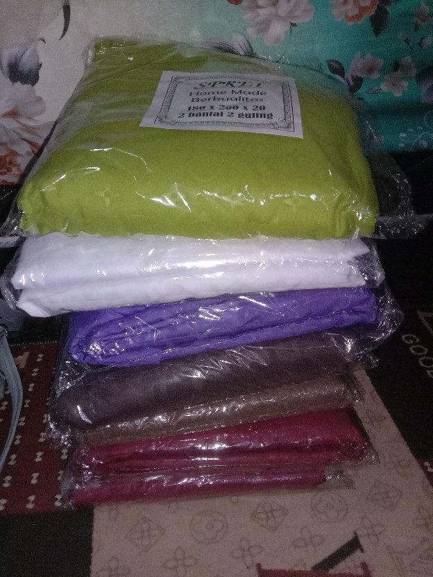 Sprai Sprei Homemade Seperai Motif 120 160 180