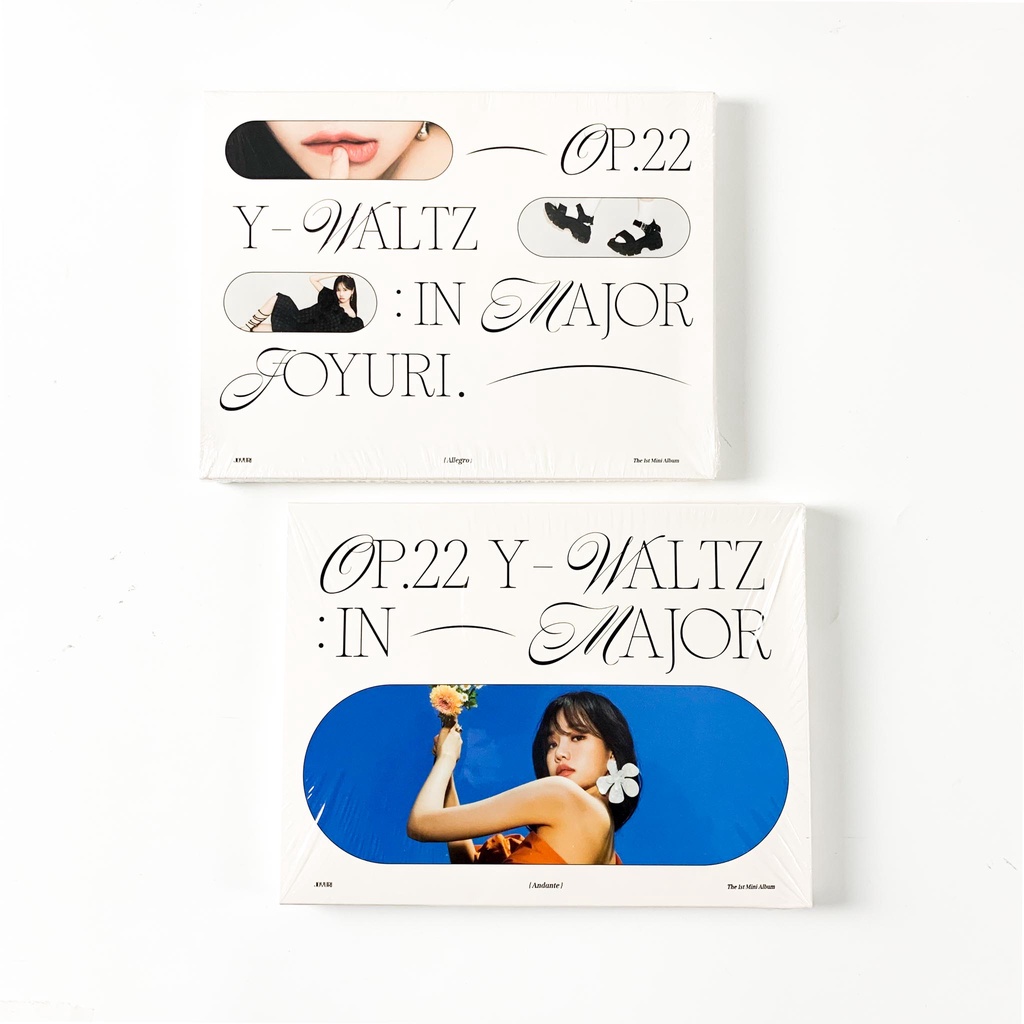 JO YURI 1st Mini Album - Op.22 Y-Waltz : in Major + Poster