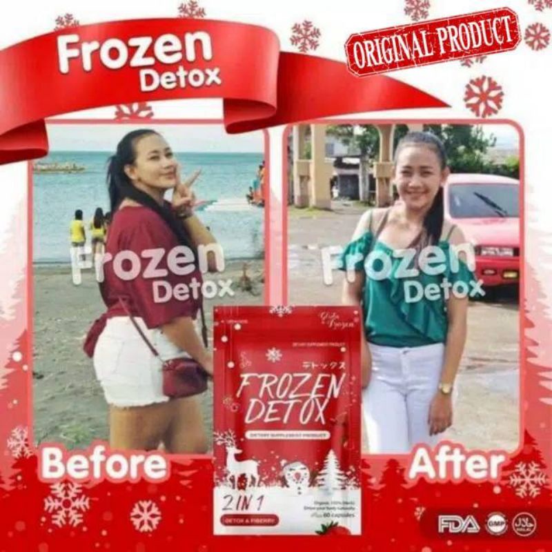 Frozen Detox Pelangsing Badan Forzen Detok Penurun Berat Badan Obat Diet Ampuh