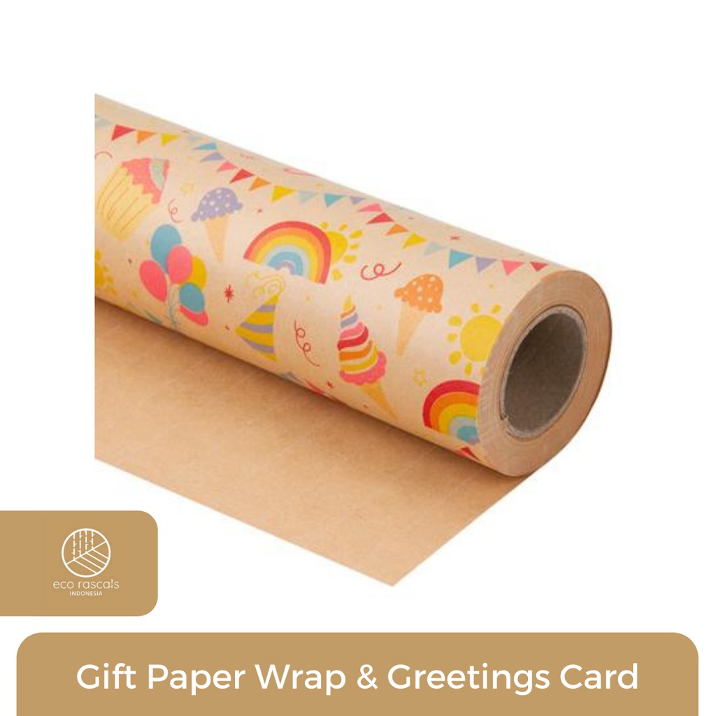 

Kertas Kado dan Kartu Ucapan - Gift Paper Wrap