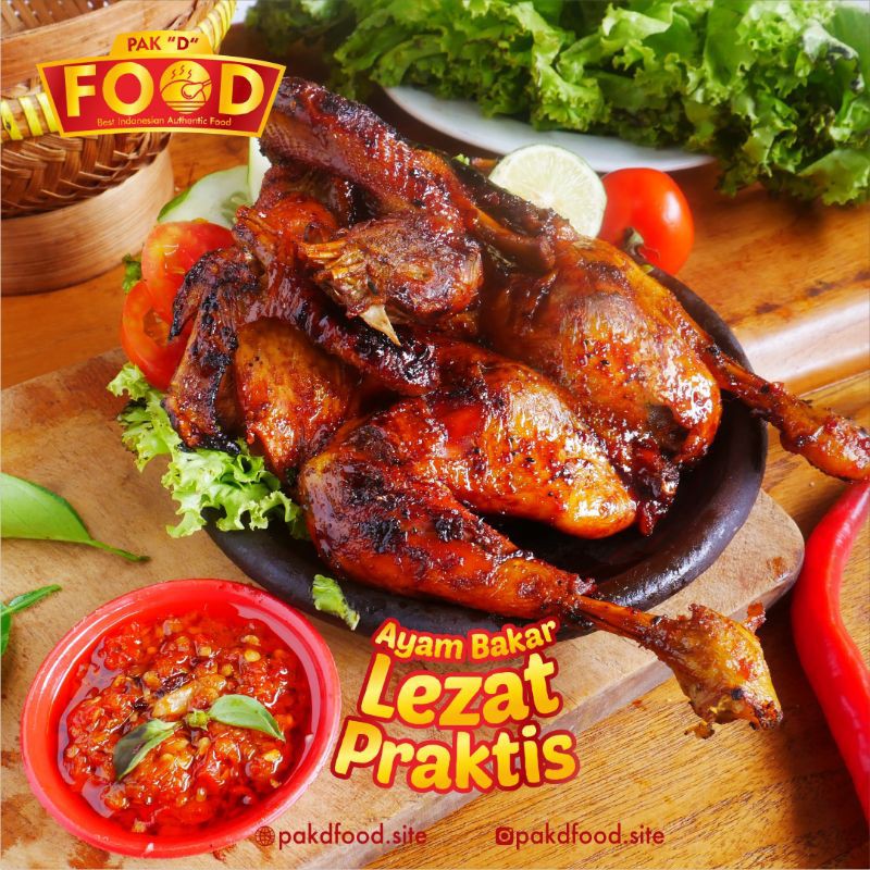 PROMO AYAM BAKAR UTUH PAK D FOOD
