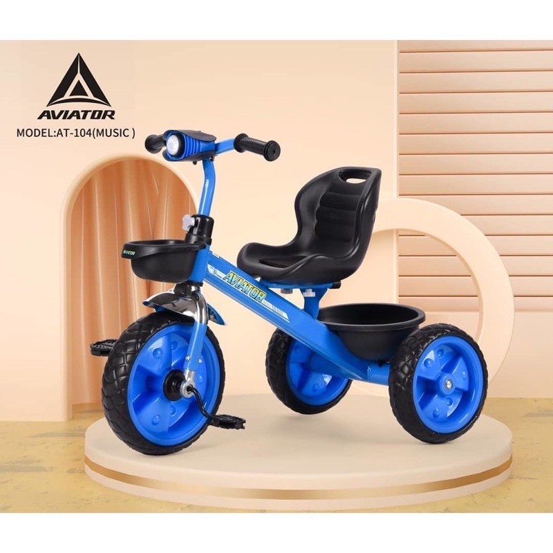 Sepeda Roda Tiga Anak Aviator 104 Tricycle Anak