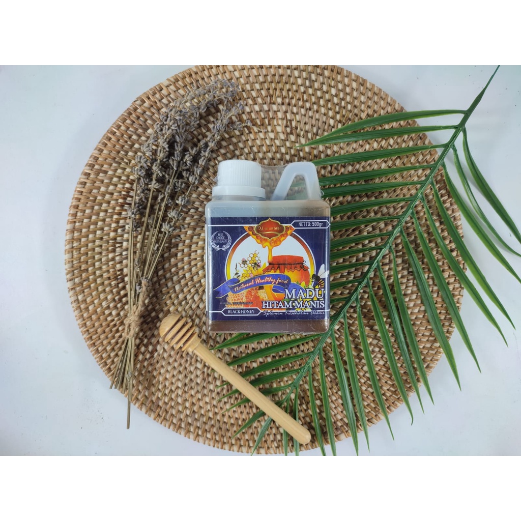 

Madu Hitam Manis Al Muntaha | Menyembuhkan Penyakit Paru-paru 500gr