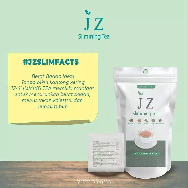 

JZ slimming tea (isi 5 sachet)