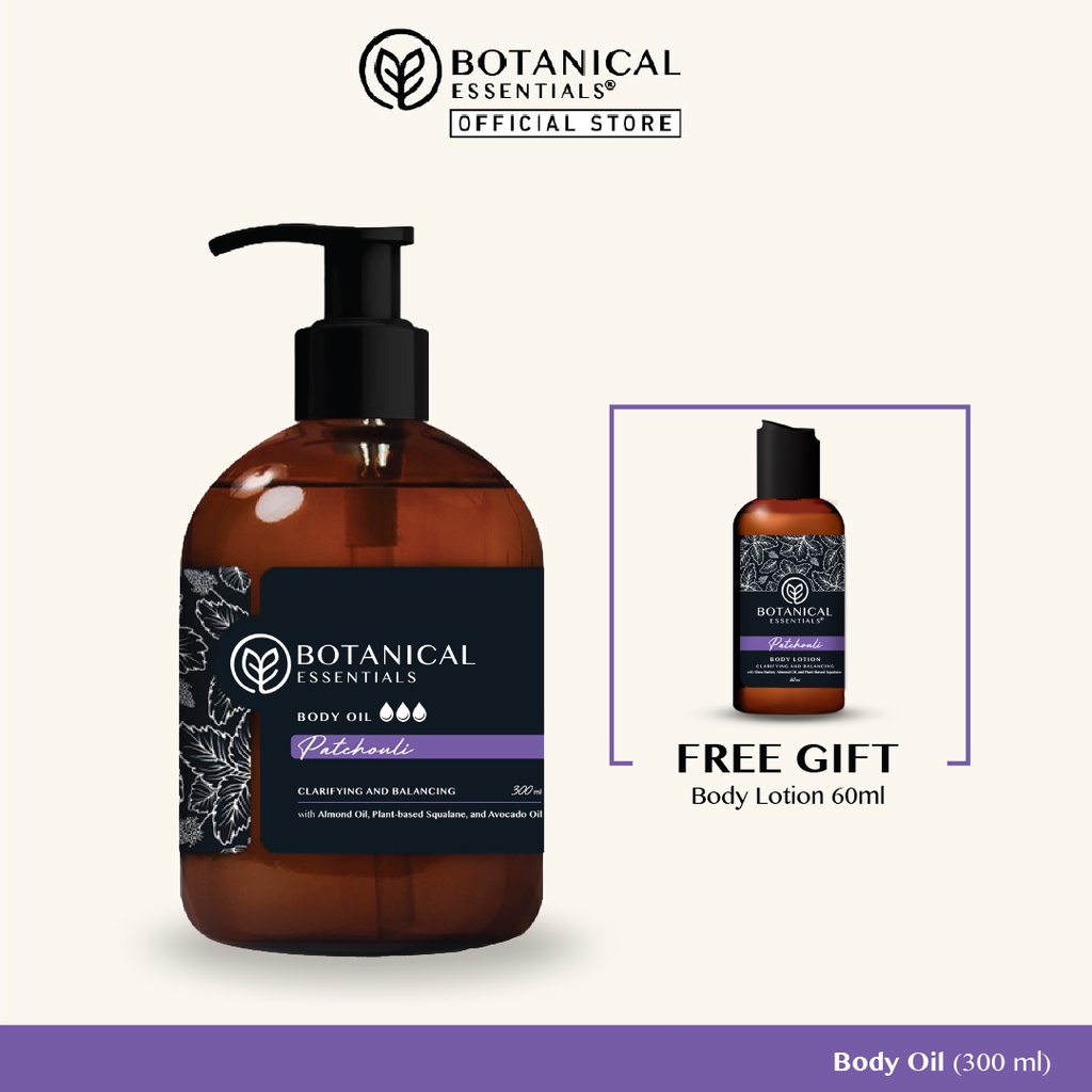 Jual Botanical Essentials Ultra Nourishing Body Oil PATCHOULI 300ml