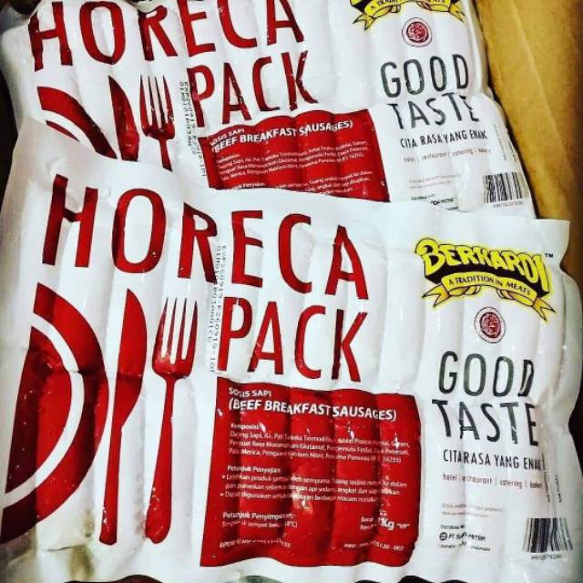 

Sosis Sapi horeca Bernardi 1000gr BHP SOSIS