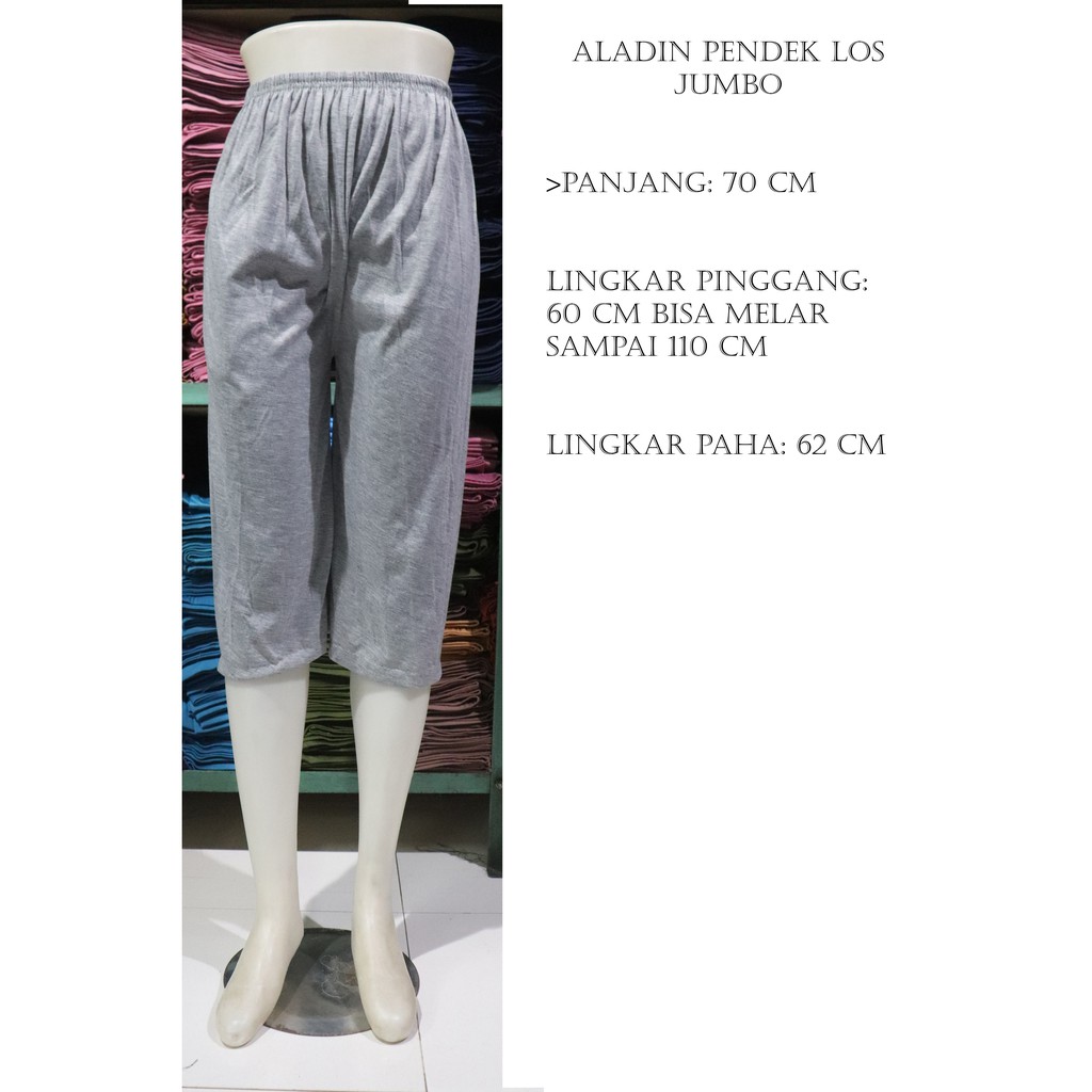 Aladin Pendek Los Jumbo/Celana Aladin Los/Celamis Los/Celana Pendek Jumbo/Celamis Murah