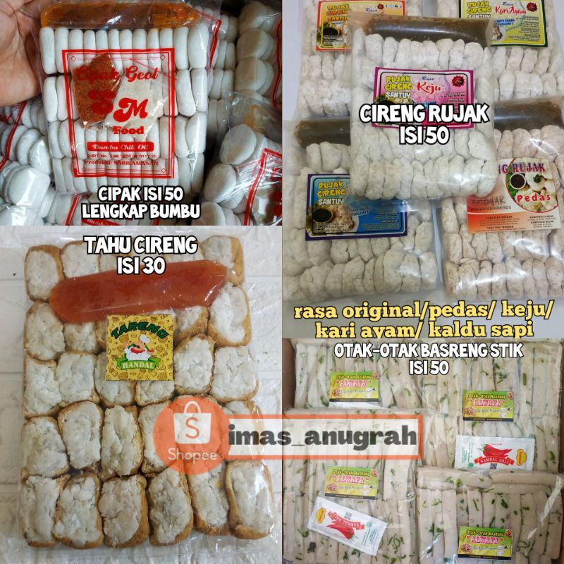 

FROZEN FOOD OLAHAN ACI / CILOK/ CIMOL/ TAHU CIRENG