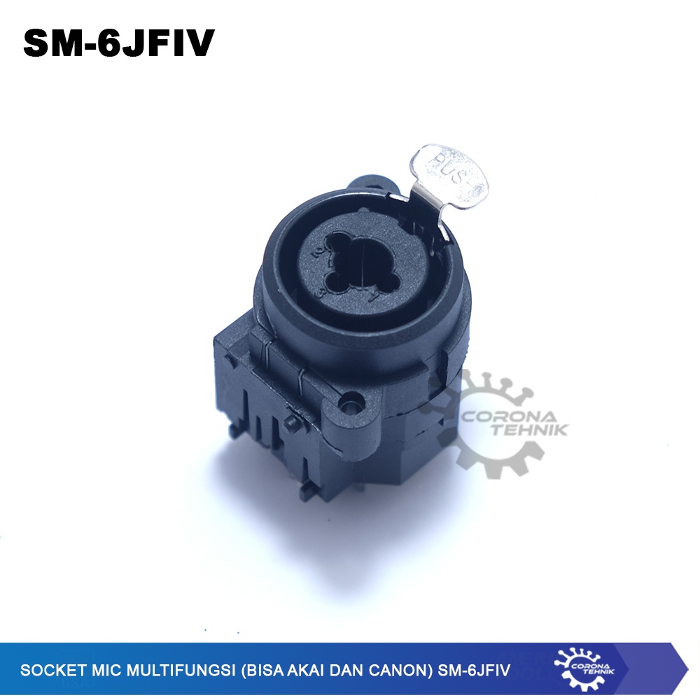 SM-6JFIV - Socket Mic Multifungsi (Bisa Akai dan Canon)