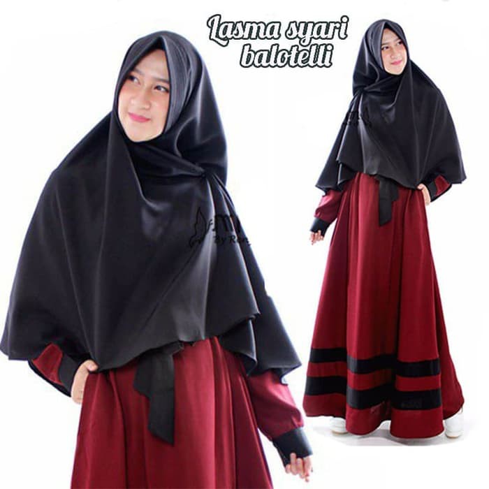 Gamis Tunik Fashion Muslim Lasma Syari Promo