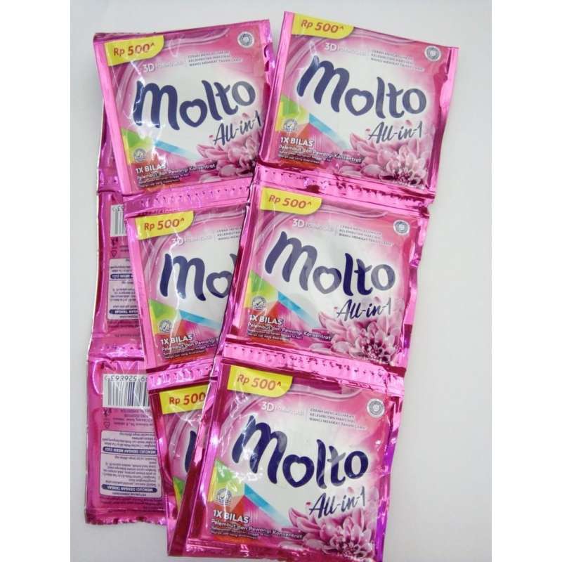 MOLTO ALL IN 1 PINK SACHET 11 ML