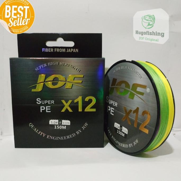 Senar Pancing Pe X12 150Meters Abuabu 3.0 0.28Mm