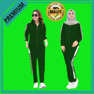 Baju Pakaian Setelan Olahraga Wanita Balenciaga  Cewek 