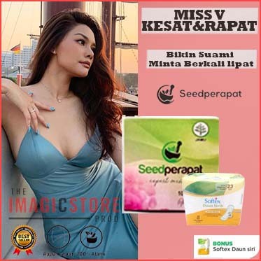 

SOFTEX SEED PERAPAT OBAT JAMU KEWANITAAN KEPUTIHAN BAU AMIS BERLENDIR - SEED ISI 8