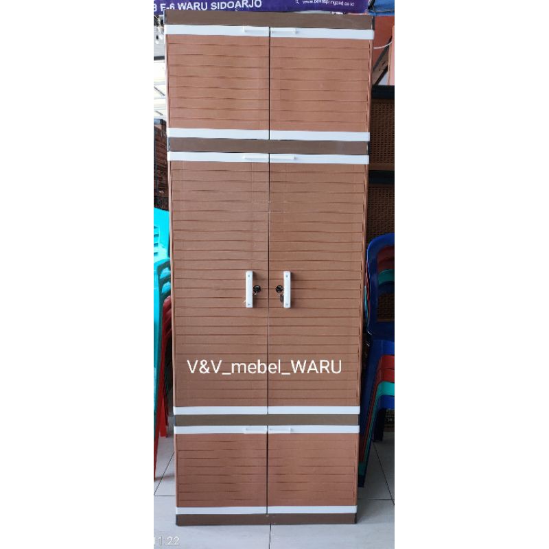 LEMARI PLASTIK CLUB GANTUNG JUMBO AREA SBY & SDA