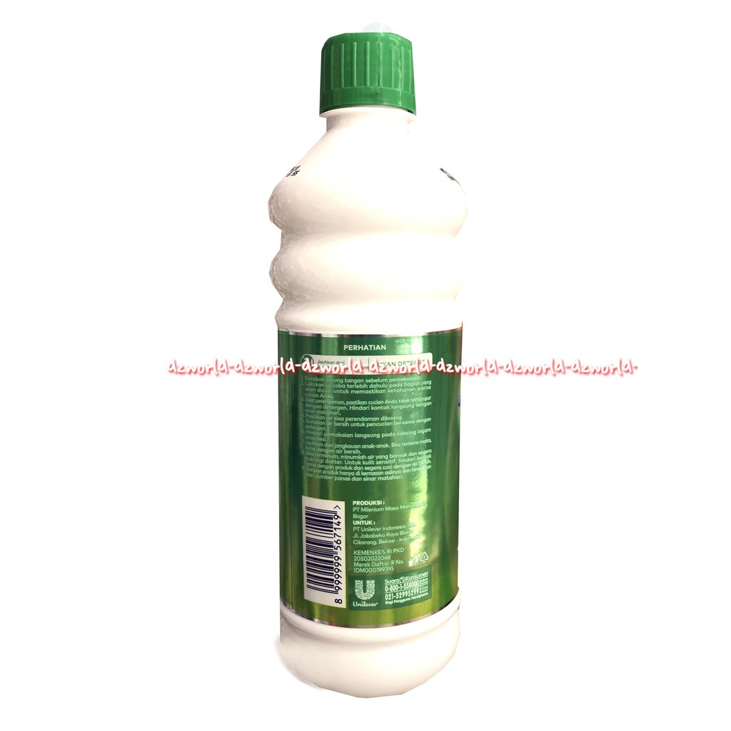 Rinso Anti Kuman Laundry Disinfektan Sabun Cair Efektif 450ml