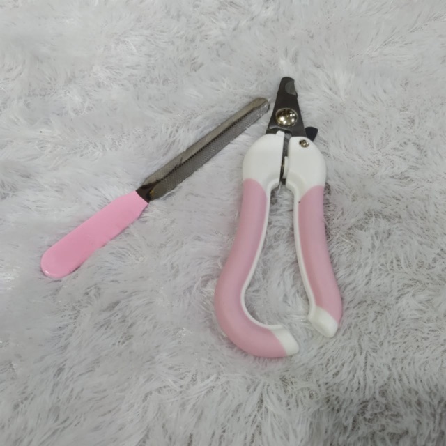 Gunting kuku anjing dengan kikiran kuku pet nail clipper