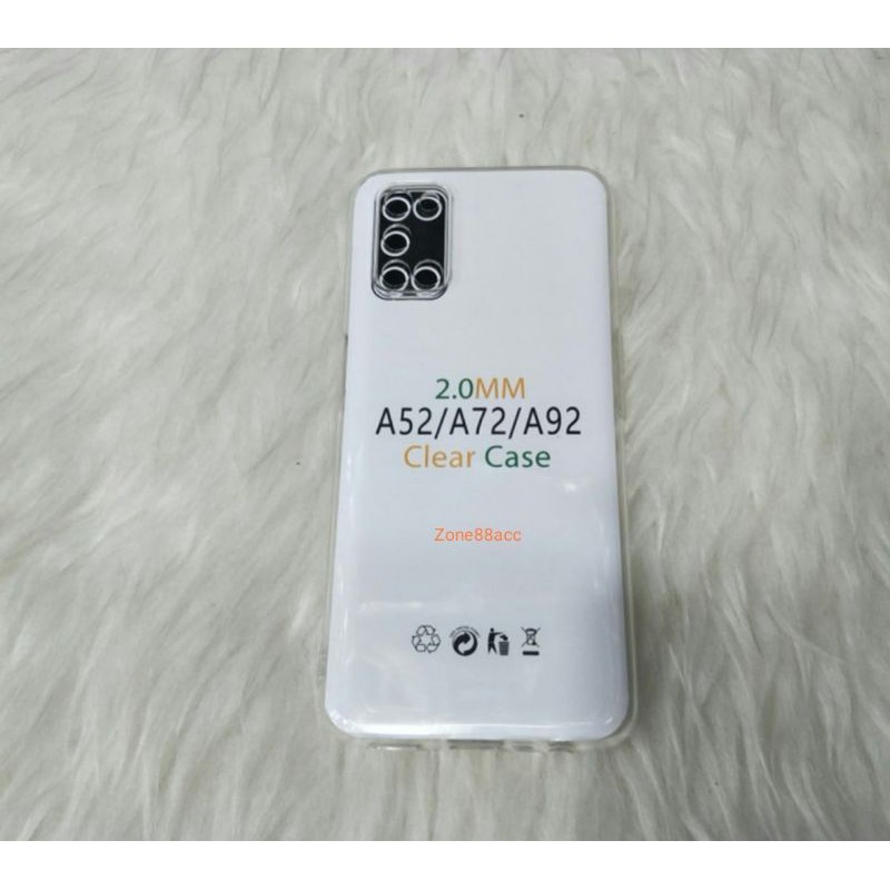 Oppo A52 A72 A92 Softcase Silicon Ultrathin Clear Case TPU Casing Bening Cover