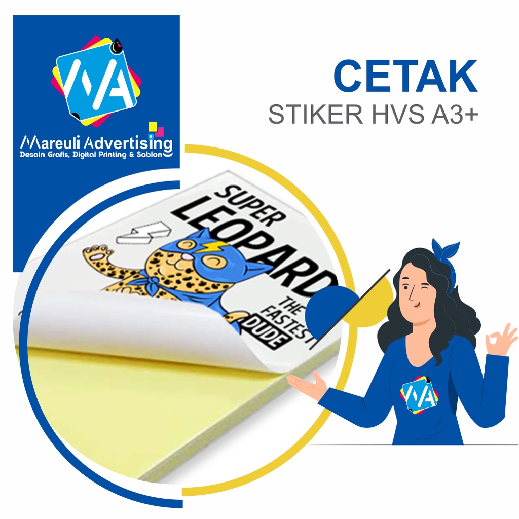 

Cetak Stiker HVS A3+