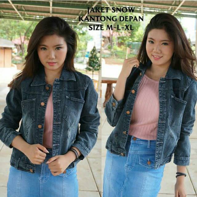 Martin Jeans Jaket Snow